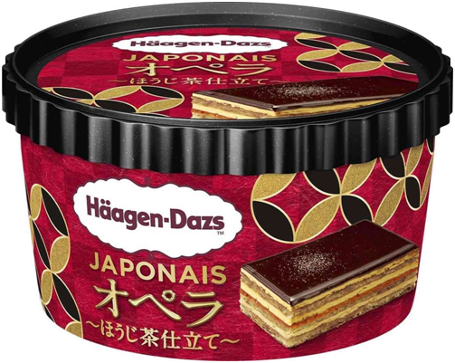 セブン限定のハーゲンダッツ「ジャポネオペラ～
ほうじ茶仕立て～」アイスクリーム新発売！